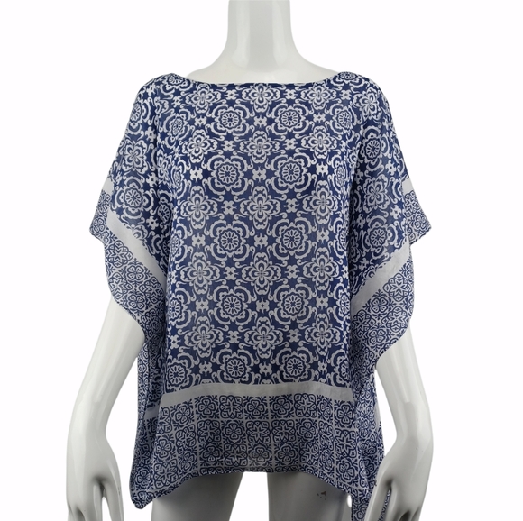 Talbots Tops - Talbots Printed Cover-up Top